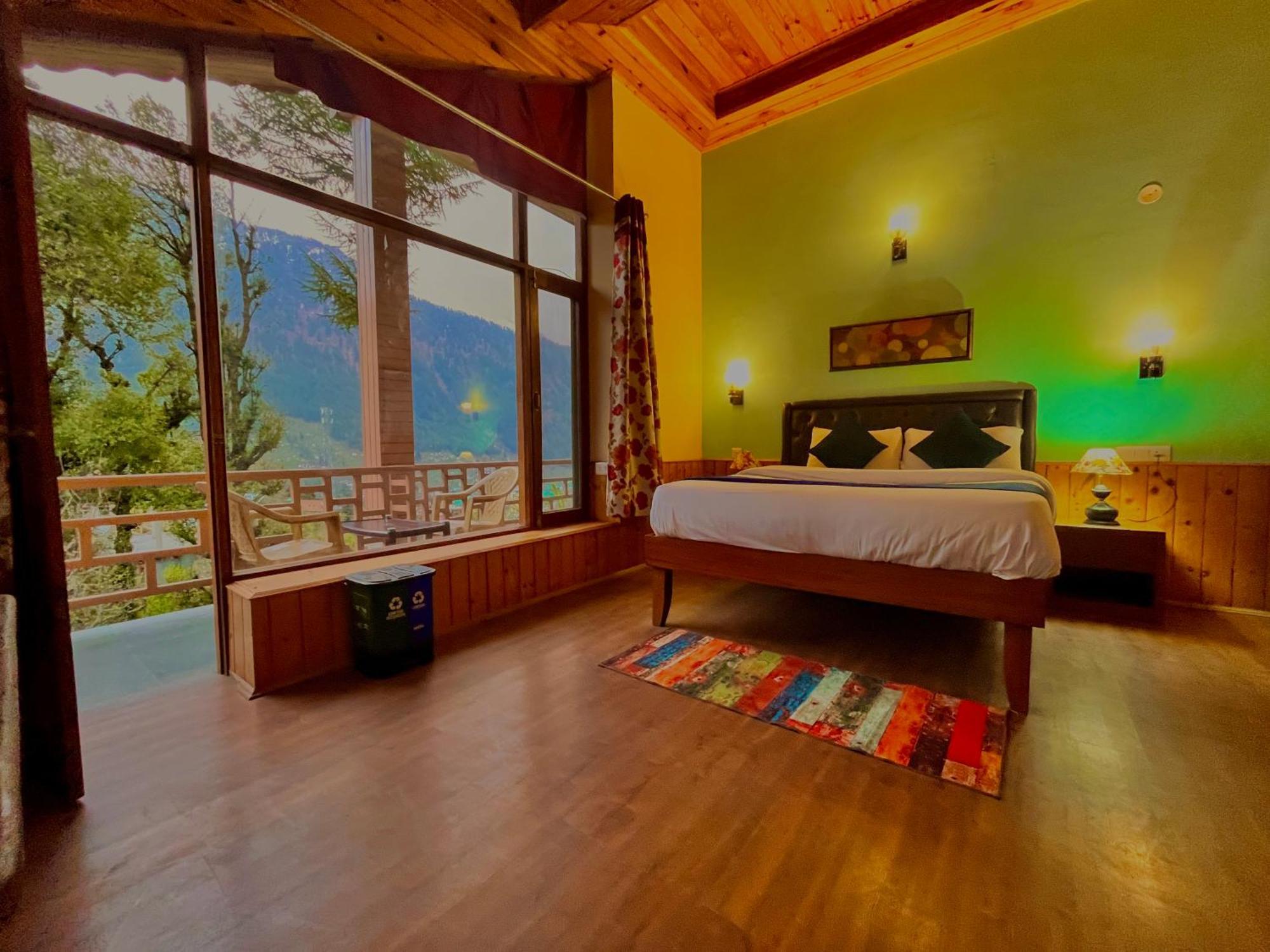 The Manu Emerald # Farmhouse # Top Selling Cottage In Manali # Peaceful Heritage Cozy Stay # Lawn With Bonfire # Most Awarded Exterior foto