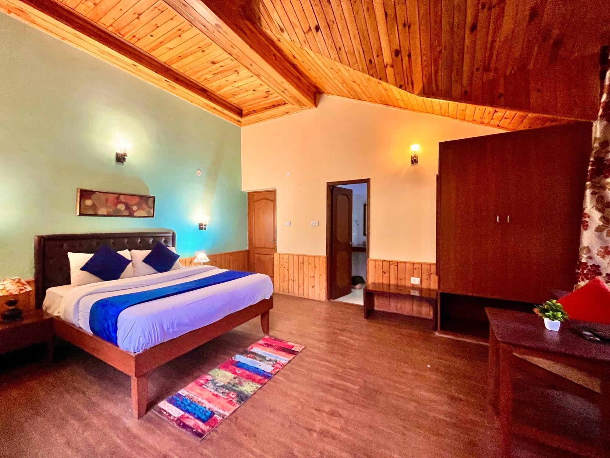 The Manu Emerald # Farmhouse # Top Selling Cottage In Manali # Peaceful Heritage Cozy Stay # Lawn With Bonfire # Most Awarded Exterior foto